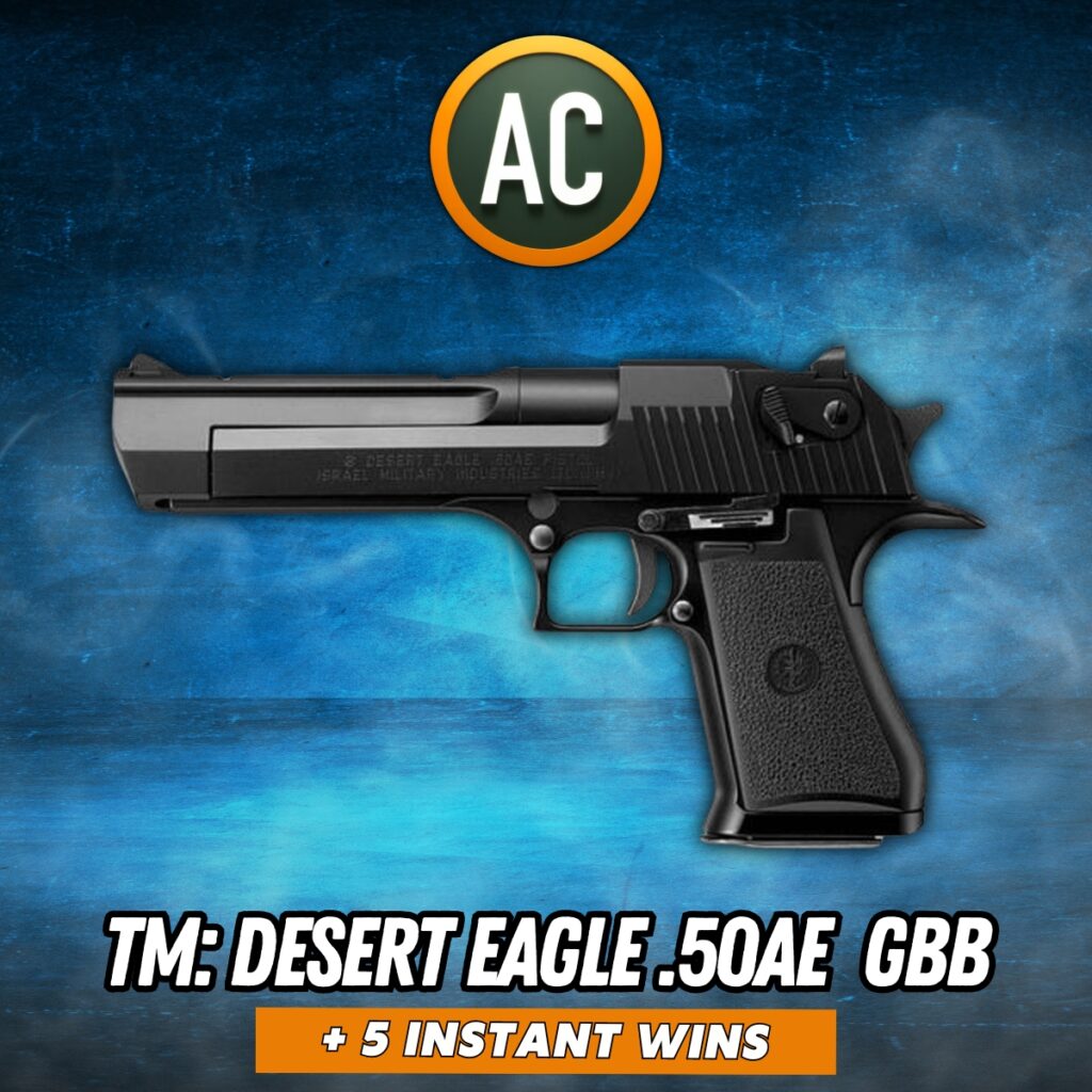 TM Desert Eagle .50AE GBB + 5 Instant Wins