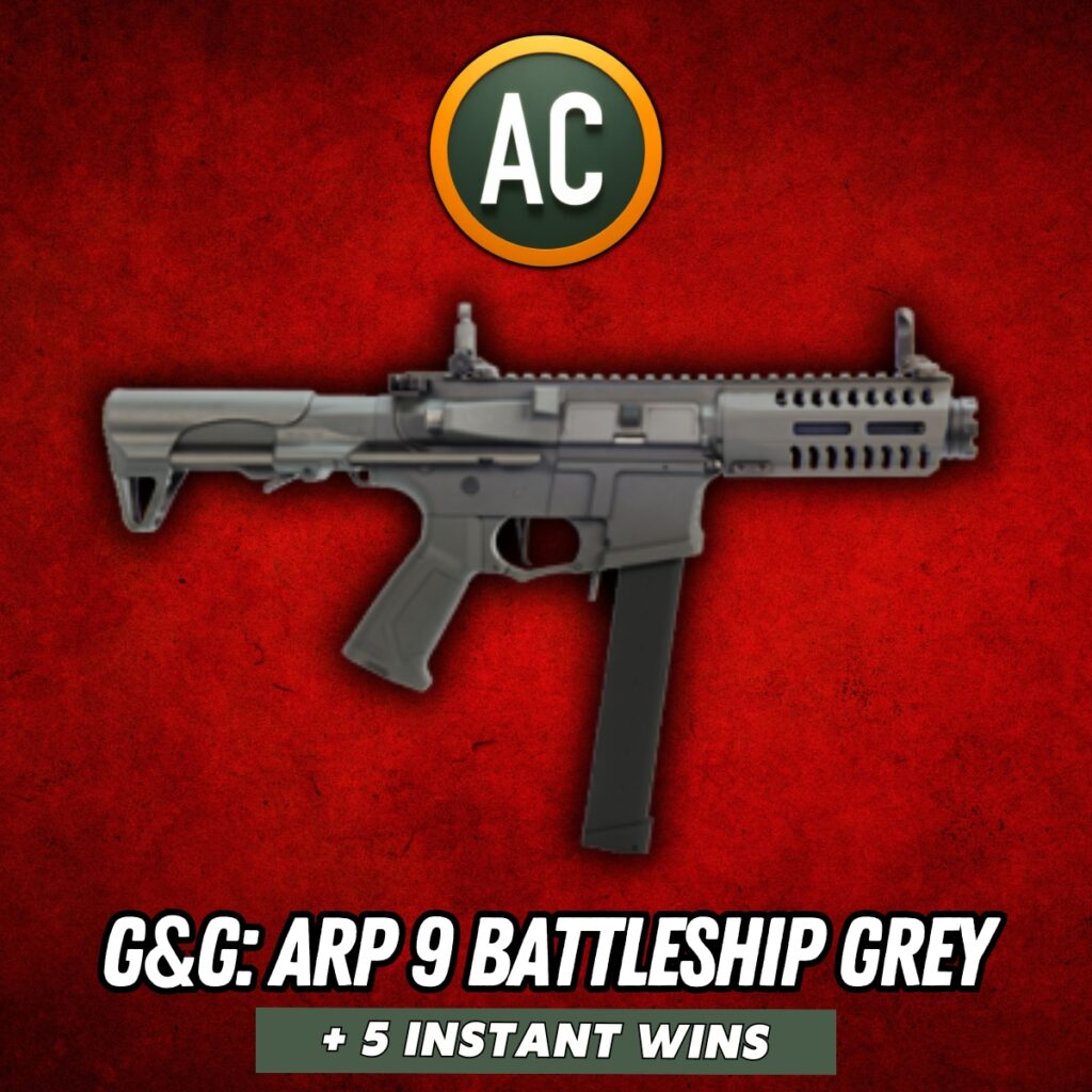 G&G_ ARP 9 Battleship Grey + 5 Instant Wins