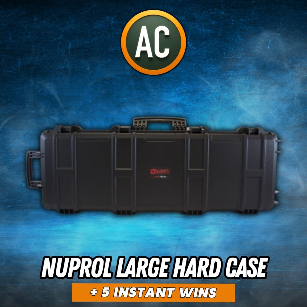 Nuprol Large Hard Case (Black) + 5 Instant Wins #17