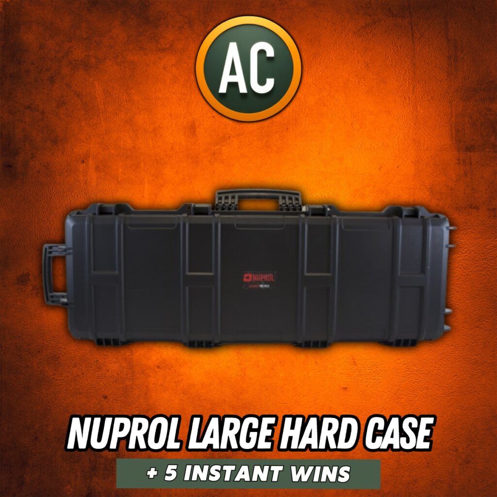 Nuprol_ Large Hard Case (Black) + 5 Instant Wins