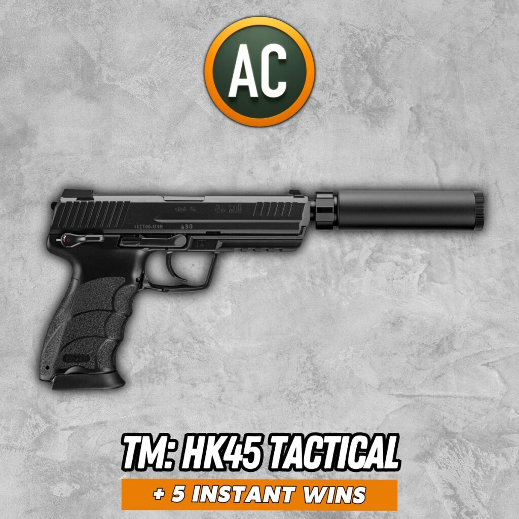 TM_ HK45 Tactical Black Pistol + 5 Instant Wins