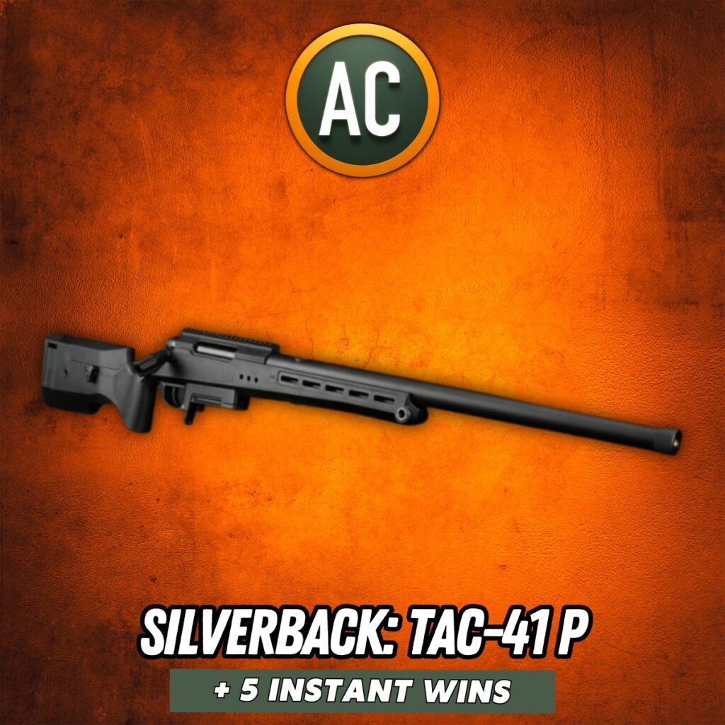 Silverback Tac-41 P Black + 5 Instant Wins
