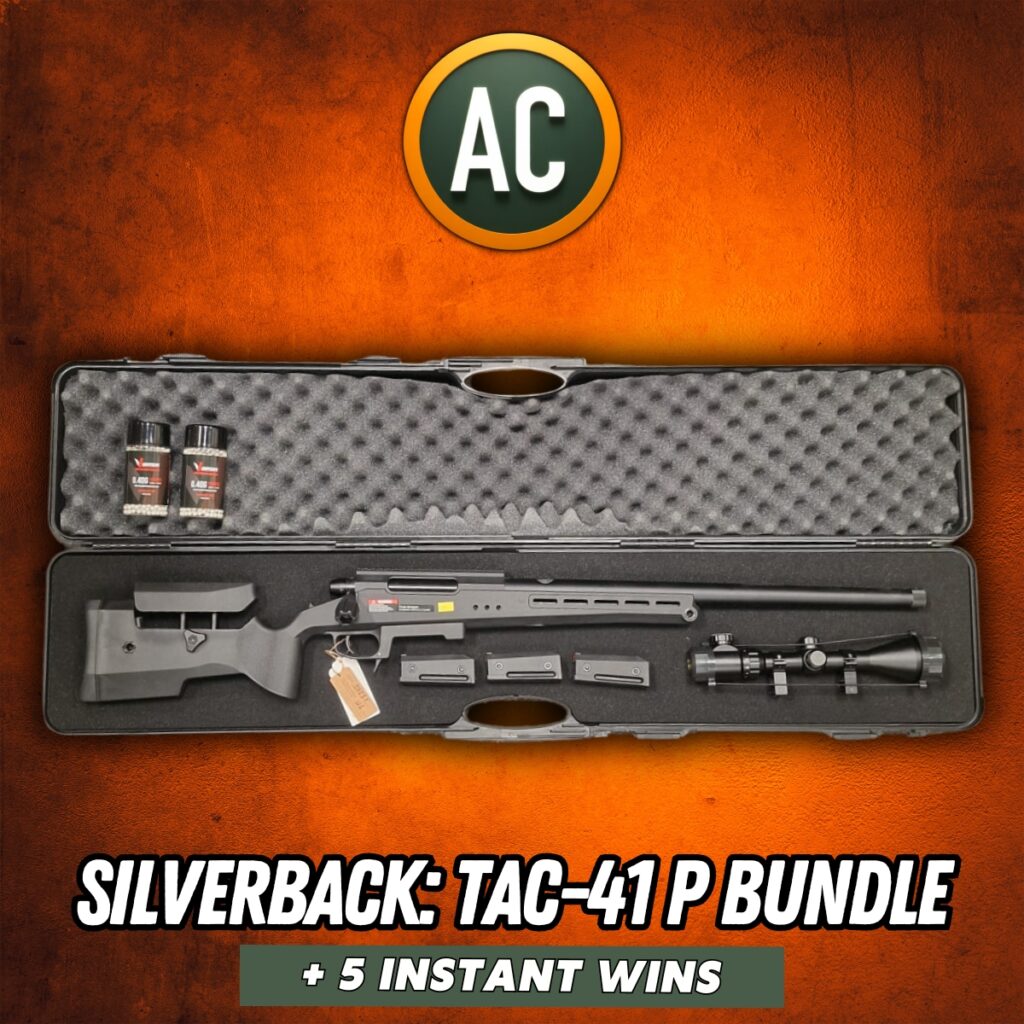 Silverback Tac-41 P Black Bundle