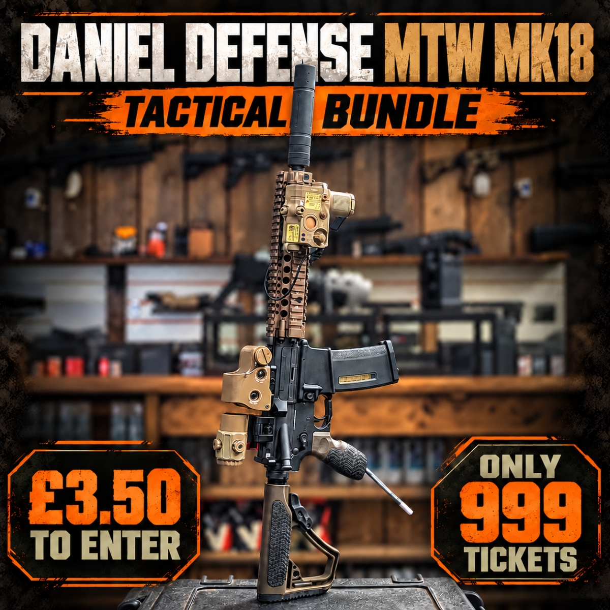 Wolverine × Rebel Precision: Daniel Defense MTW MK18 Tactical Bundle